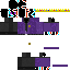 glitch king with eyes security guard remake