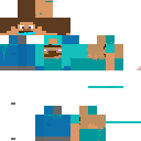 Steve Carrying a baby steve