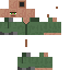 villager with green robe and big nose