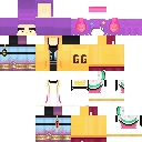 [Nyawl' Skin] Request skin 2/2 : Battle gamer Mae from Fortnite