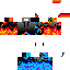Fire and ice hoodie template