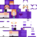 Purple Cat Girl ~ HD Skin