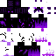 Neon purple skin guy