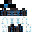SKELE / skull skin blue colour