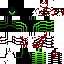 Late at Night (Red - Neon Green)