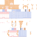 cute girl meow sakura long braid