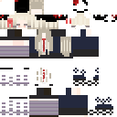 Queen skin School outfit cosplay.