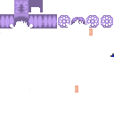 Purple short hair base