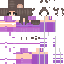 Short hair purple girl