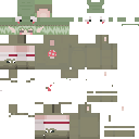 Frog mushroom person {Green}