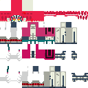 Akaza anime minecraft skin