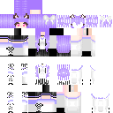 Purple Maid Cat Girl