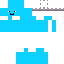blue blob with crown
