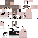 kind of a muted pink demon girl