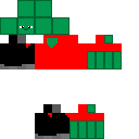 || xXzOMBiE24Xx In Red || {*128x128*} (Minecraft Bedrock Edition)
