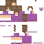 Purple Brunette Girl