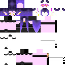 girly purple no socks