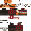 Fixed fox skin