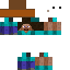 Steve holding bad textured chest