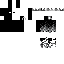 black and white skin 4px/steve version