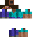 Steve herobrine rainbow
