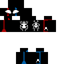 Spider-Man Symbiote Blue And Red