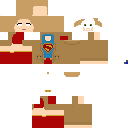 DCU Superman Movie Supergirl Overcoat