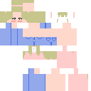 cute anime pink girl