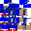 CubeCraft Sonic event Styled Sonic
