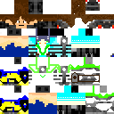 My first Hardcore skin (BEDROCK)