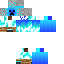 INSANE Creeper Soul-Fire Skin (with Blue Colour Merge)!