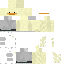 White duck with gray pants