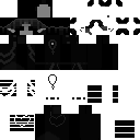 black full body skin