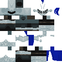 blue night in silver