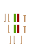 walking flag of Italy