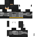HD Batman (Black & Grey) (Wing Symbol)