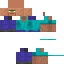 steve with villager head