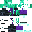 cyan alien