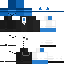Blue suit skin