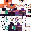 orange / purple / green