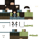 Green cropped jacket