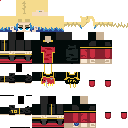 Michael kaiser [ bastard ] minecraft skin