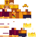 Incendius (Serious) HD Skin For Bedrock Edition