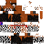 Red panda with scarf - fuzzy + ears mod (tail and ear tips)