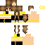 Girl In Minecraft Yellow