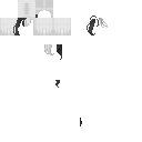 Black & white pixie Mohawk thing