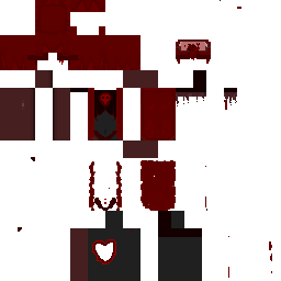 ~❤️Bloody Red Egirl Skin🩸~
