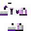 Purple-white-dark Skin
